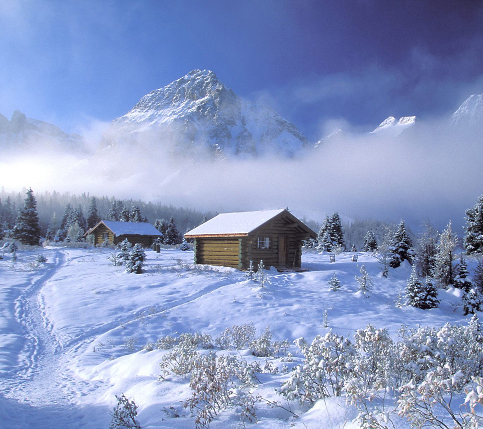 雪中小屋