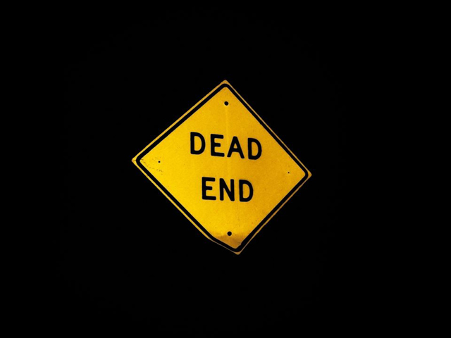 dead end